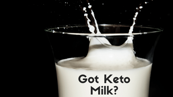 can we use milk in keto diet