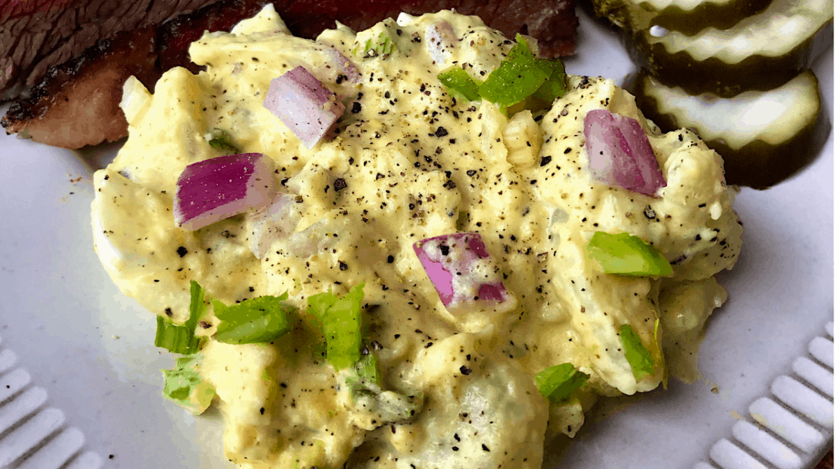 Keto “Potato” Salad with Turnip (Low Carb Substitute)!